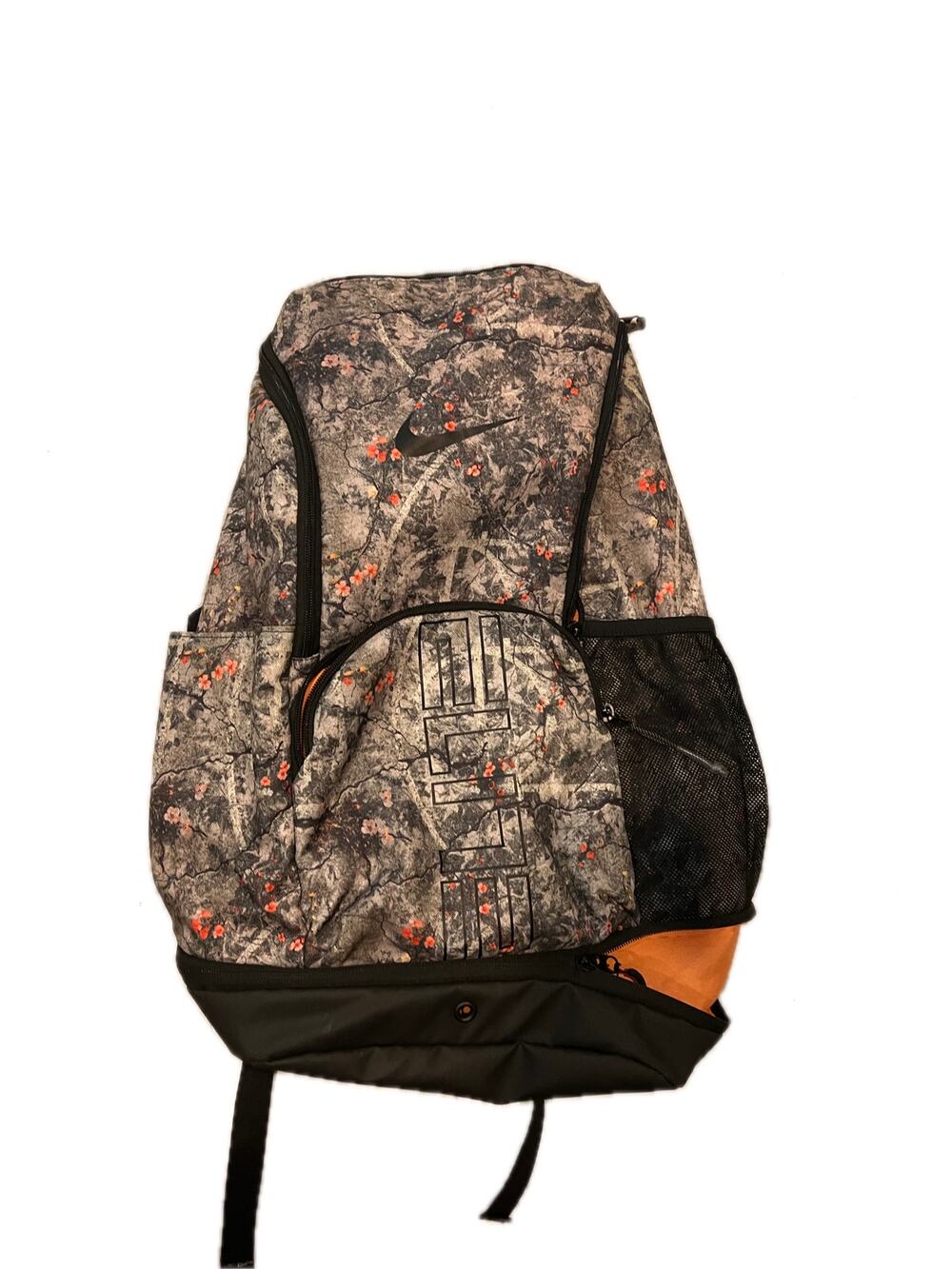 Nike Varsity Elite Backpack (32L) Mossy Oak Orange